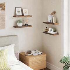 BAYKA estantería en salón decorada con libros y plantas para inspiración de estilo