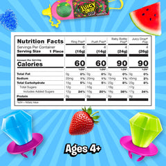 Bazooka Candy Brands Ring Pop en primer plano, anillo comestible divertido
