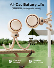 Bearwind pantalla digital y luz nocturna para control y calma