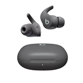 Beats Fit Pro frontal en Sage Gray mostrando diseño elegante y ajuste seguro
