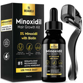 beaueli empaque frontal negro mostrando kit y beneficio aplicación fácil