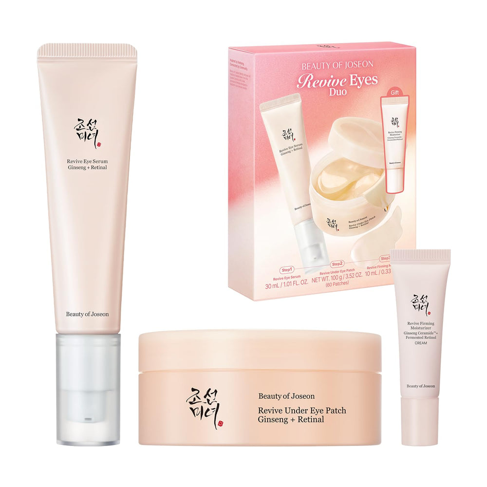 Beauty of Joseon frontal del pack duo mostrando beneficios reafirmantes