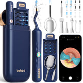 BEBIRD vista frontal del estuche con kit organizado, facilita almacenamiento seguro
