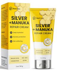 BeeCare+ frasco 2 oz frontal mostrando el envase y beneficios visibles