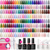 Beetles frente del set mostrando colores y envases, ideal para elegir tonos