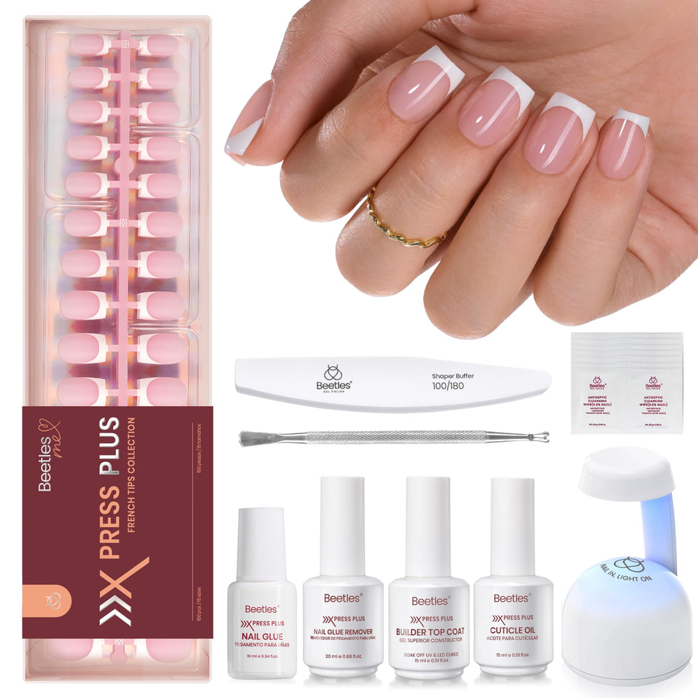 Beetles frontal del paquete mostrando kit completo y beneficio de conveniencia