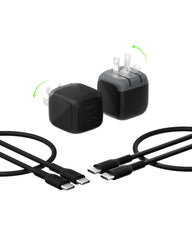 Belkin adaptador 45W frontal compacto para viaje y carga rápida