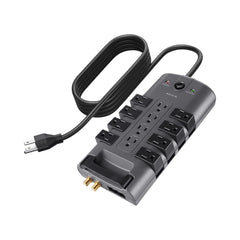 Belkin regleta frontal con 12 tomas y diseño compacto que ahorra espacio