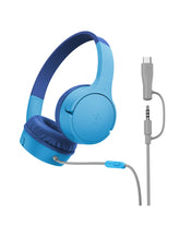 Belkin SoundForm mini vista frontal con diseño infantil y ajuste cómodo
