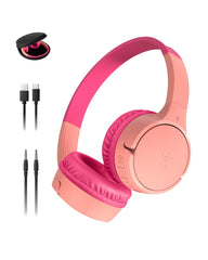 Belkin SoundForm Mini vista frontal mostrando diseño infantil y confort