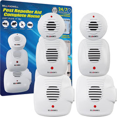 Bell+Howell front packaging showing six-pack kit and benefits