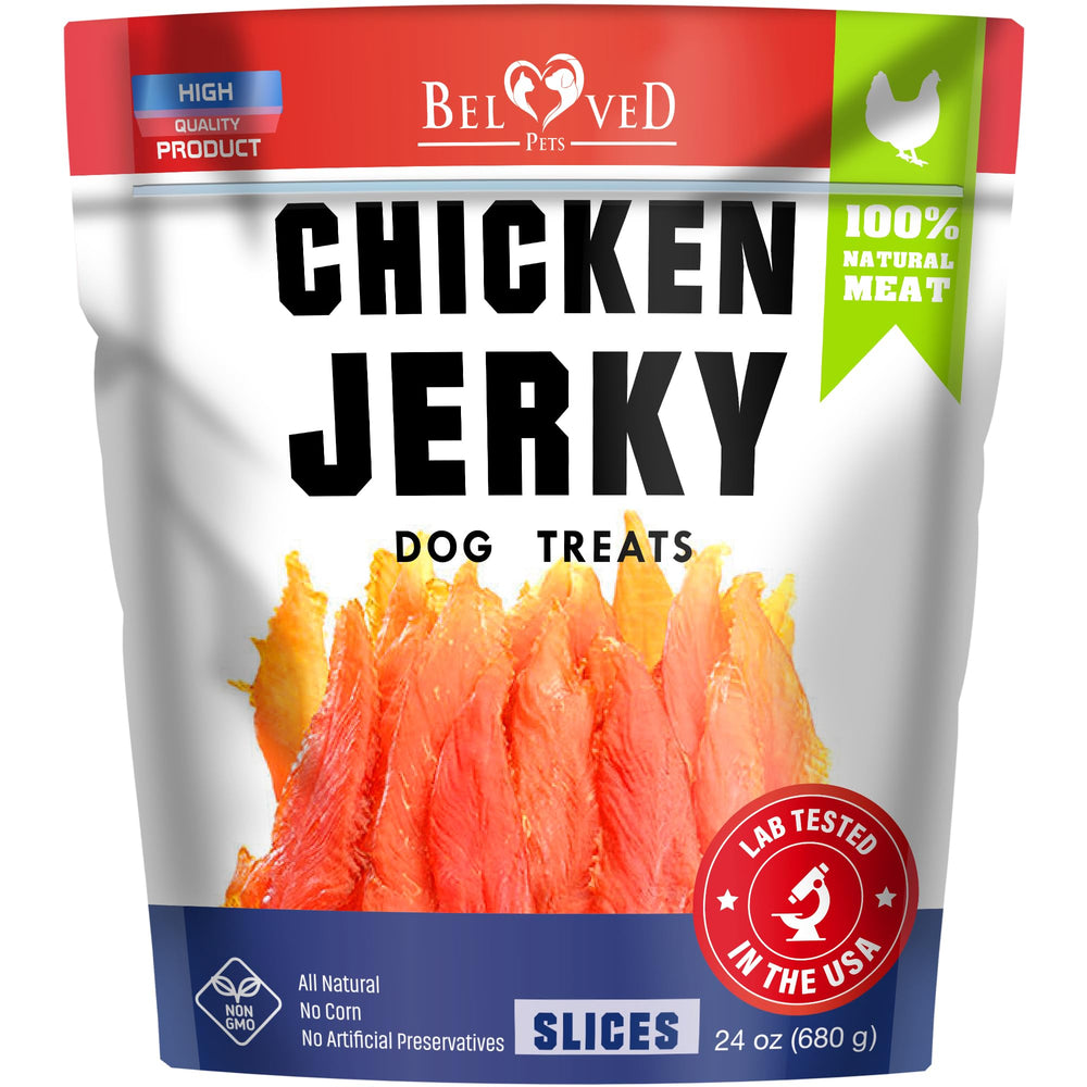 Beloved Pets front pack showing 1.5 lb bag and benefits