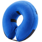 BENCMATE vista frontal del collar protector muestra su forma donut cómoda