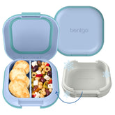 Bentgo Chill Mini vista frontal con cierre seguro y diseño moderno, mantiene alimentos organizados