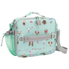 Bentgo front view showing print pattern and compact carry benefit