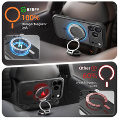 BERFY vista trasera con panel rígido y acabado resistente