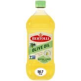 Bertolli botella frontal 50.7 fl oz mostrando tamaño grande y uso frecuente