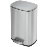 BestMassage vista frontal del cubo de 13 galones con diseño elegante y capacidad