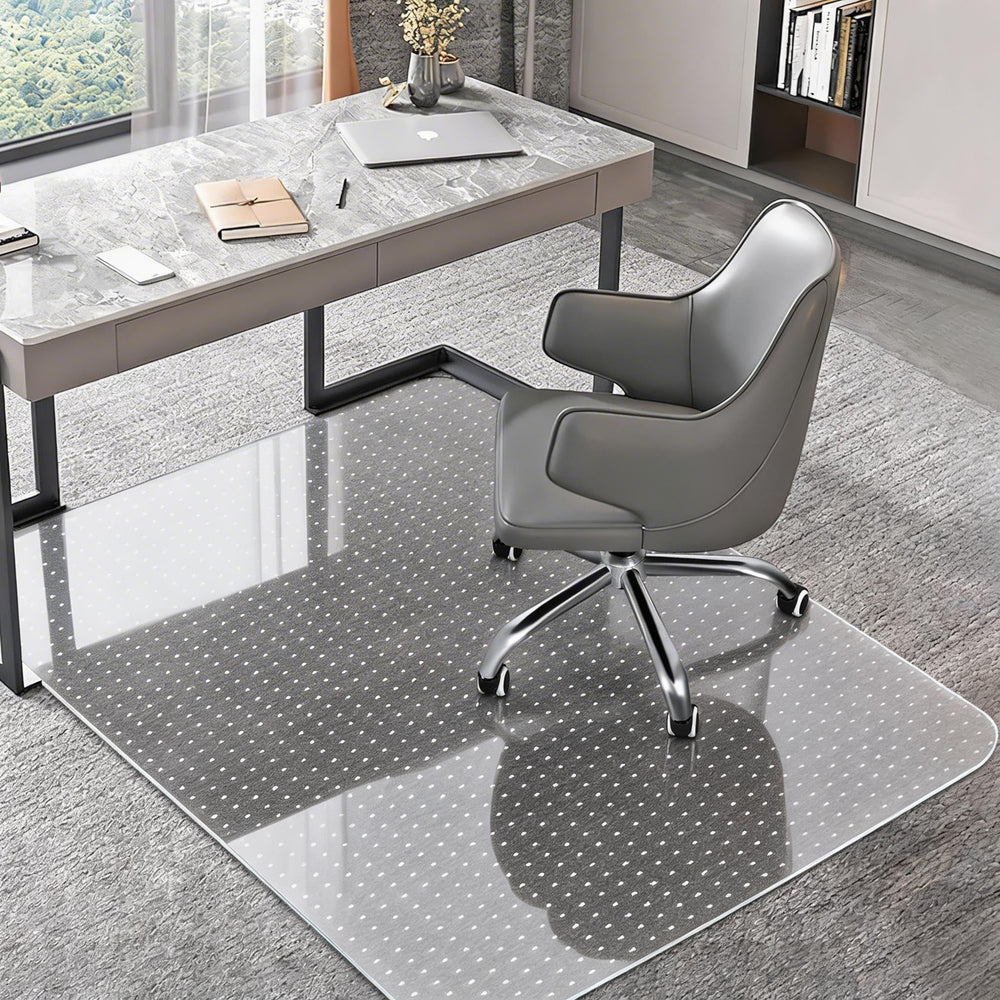 BesWin vista frontal del tapete en su empaque, ideal para proteger alfombras