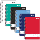 Better Office Products vista frontal de cubiertas laminadas y colores sólidos, protección duradera