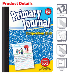 Better Office Products página interior con área de dibujo y líneas para practicar escritura