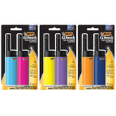 BIC encendedor EZ Reach frontal del paquete seis unidades, confiabilidad inmediata
