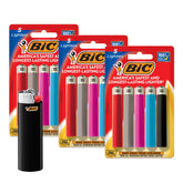 BIC encendedor frente del empaque, pack sólido y práctico