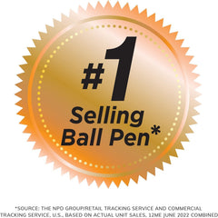 BIC primer plano de la punta 1,0 mm con trazo preciso