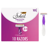 BIC Soleil 3 frontal del paquete mostrando 10 unidades y colores pastel que facilitan identificación