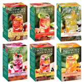 Bigelow Tea vista frontal del pack variedad 18 bolsitas con colores vibrantes y descripción clara