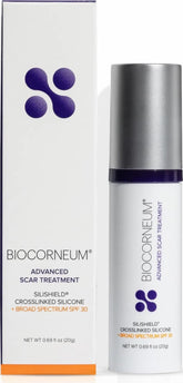 BIOCORNEUM empaque frontal 20 g mostrando producto profesional y confianza