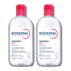 Bioderma Sensibio H2O frontal mostrando el envase y beneficio limpiador