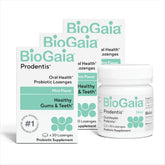 BioGaia Prodentis frente del empaque, presentación clara y profesional