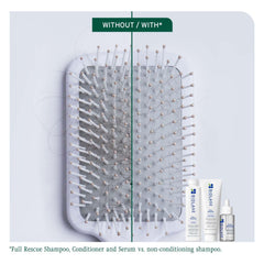Biolage detalle de etiqueta con ingredientes clave y beneficios