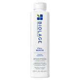 Biolage Full Rescue frontal mostrando envase y beneficio de densidad instantánea