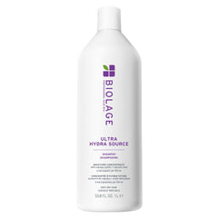 Biolage botella frontal mostrando diseño y referencia, hidratación visible