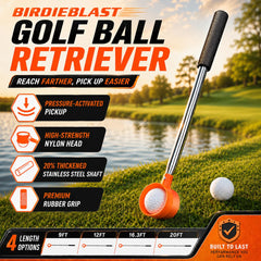 BIRDIEBLAST cabezal de nylon resistente para agarre seguro