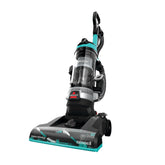 Bissell frontal de la aspiradora mostrando potencia y maniobrabilidad