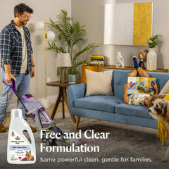 BISSELL etiqueta con ingredientes y biodegradables, transparencia del producto
