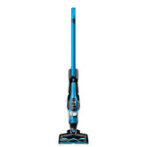 Bissell vista frontal mostrando diseño compacto y fácil manejo