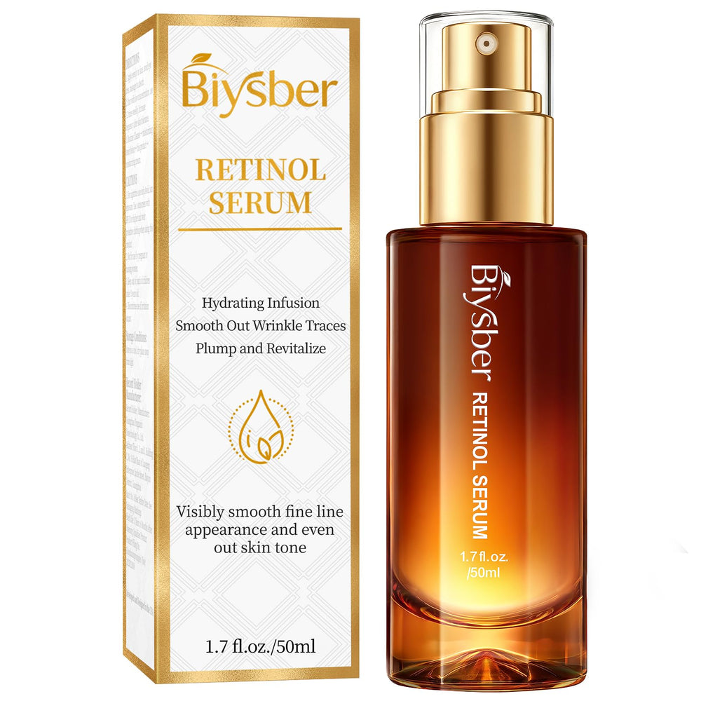 BIYSBER envase frontal y etiqueta clara mostrando producto antiedad
