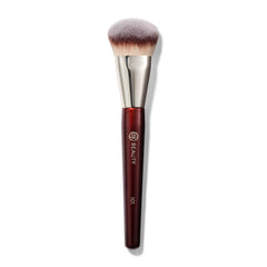 BK BEAUTY brocha 101 frontal con empaque mostrando diseño y beneficio duradero