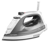 BLACK+DECKER vista frontal ligera y controles accesibles