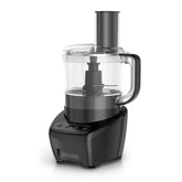 BLACK+DECKER vista frontal del procesador mostrando diseño compacto y beneficios de uso