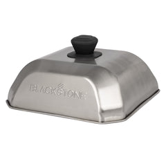 Blackstone tapa basting frontal mostrando forma cuadrada y cobertura