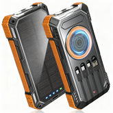 BLASOUL vista frontal del power bank mostrando diseño y botones, ideal para identificar el producto