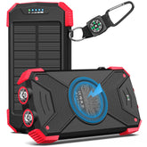 BLAVOR vista frontal del power bank mostrando diseño robusto y ventajas de portabilidad
