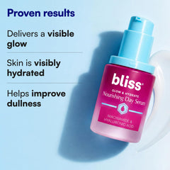Bliss detalle de etiqueta con ingredientes clave y transparencia