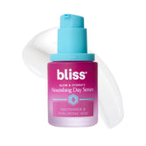 Bliss frente del producto mostrando etiqueta y beneficio luminosidad