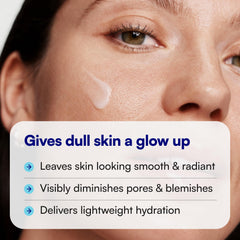 Bliss serum en rutina matutina antes de crema y protector solar